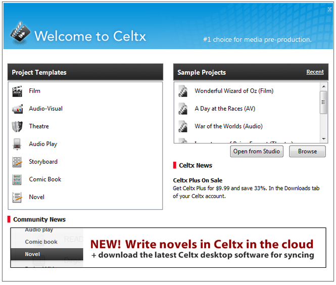 Celtx free download for windows 7